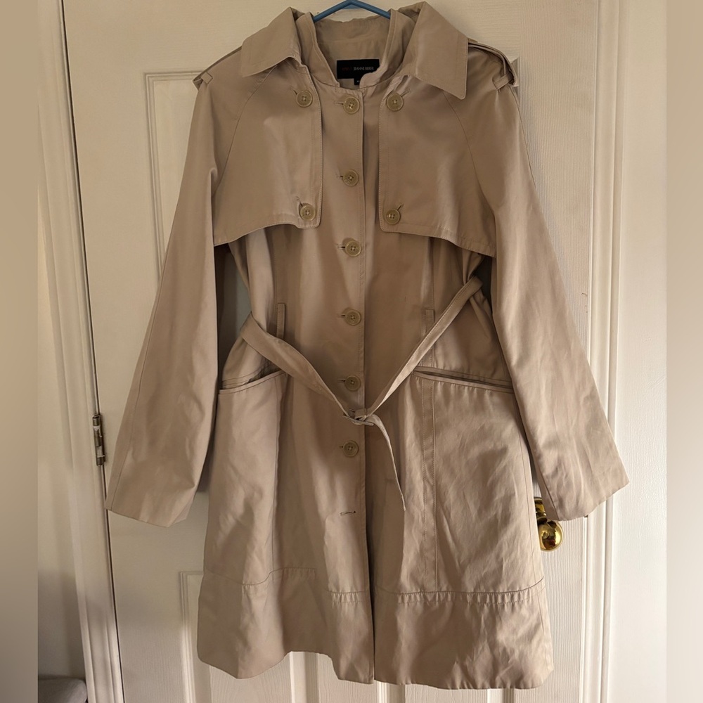 Vintage Tan Trench Coat